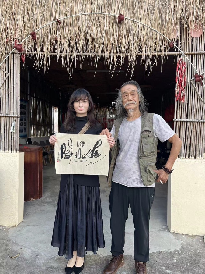 萧宽大师艺耀海南【世界诗书画协会】世界诗人名人展（10795期）（图71）