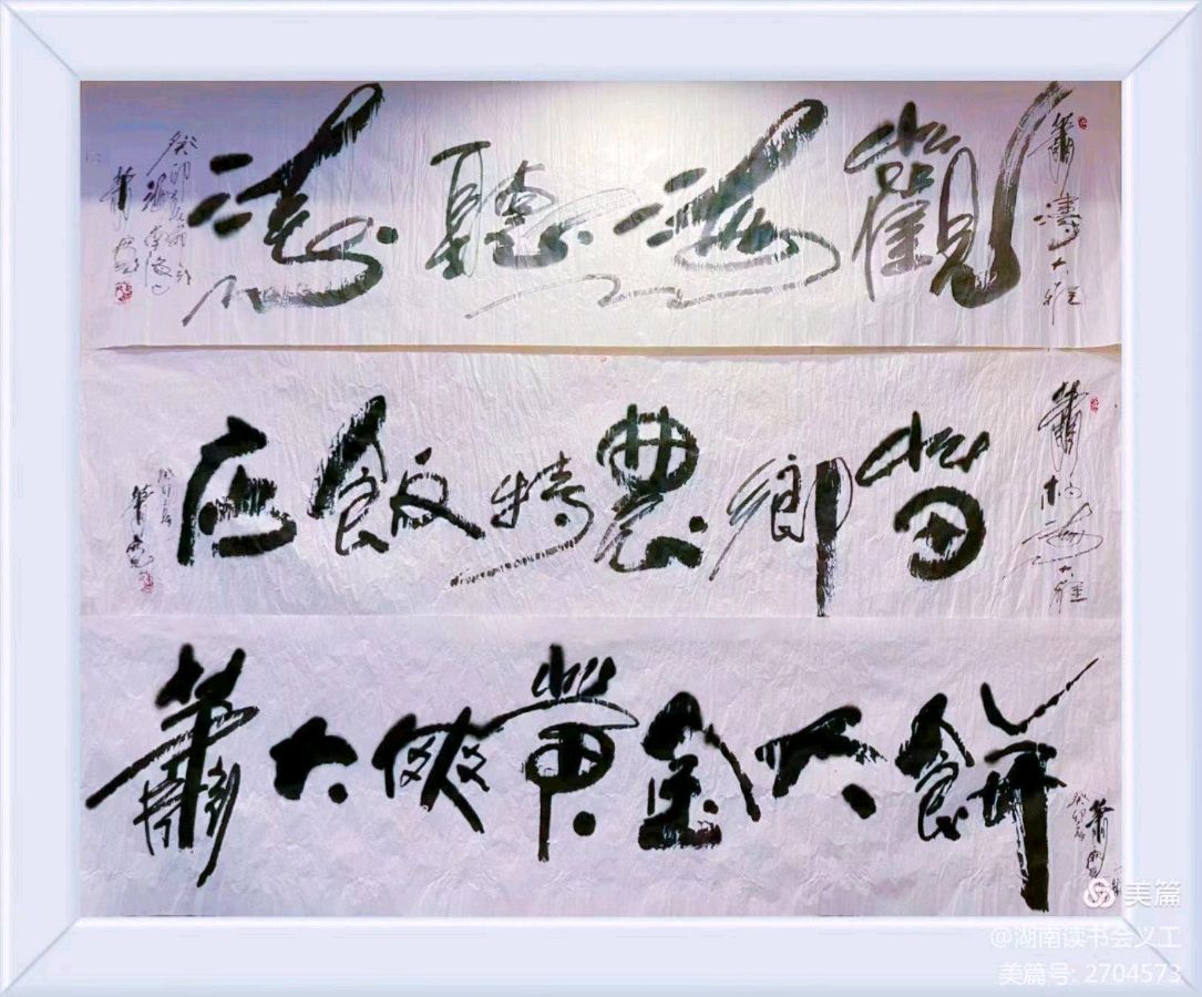 艺术家萧宽在海南泼墨挥毫(图12)