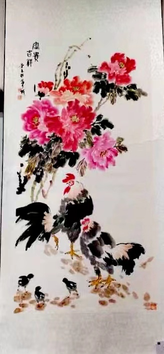 迎春贺岁|著名女画家崔景玉给全国人民拜年(图9)
