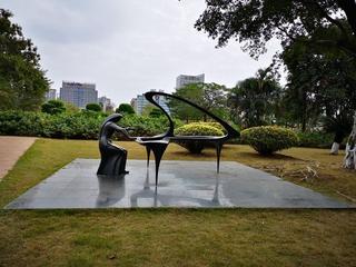 《写在增城音乐文化雕塑广场》作者:马天勇【主播:长弓雅士】【桃源国际诗歌文化传媒】用声音传递温暖以诵读致敬人生♬（图9）