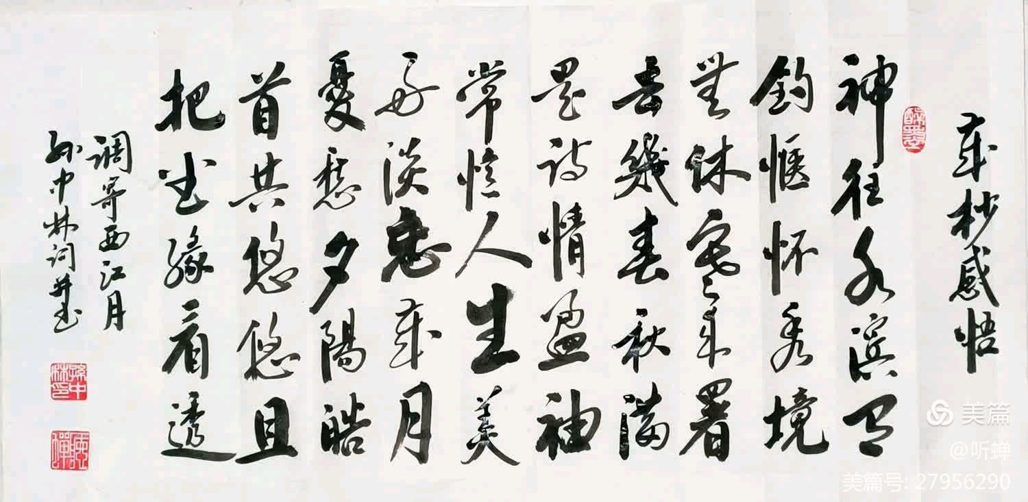 华夏流水诗社/听蝉老师专辑(十三)(图16)