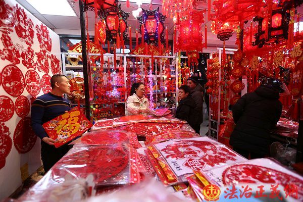 太原晋源区万佳购生活广场:年货供应充足 迎来销售旺季!