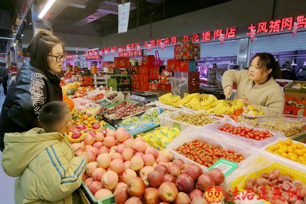 太原晋源区万佳购生活广场:年货供应充足 迎来销售旺季!(图3)