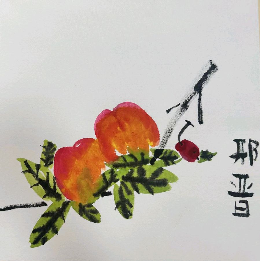 童真写出大美的境界一一儿童画家邢晋作品欣赏（图7）