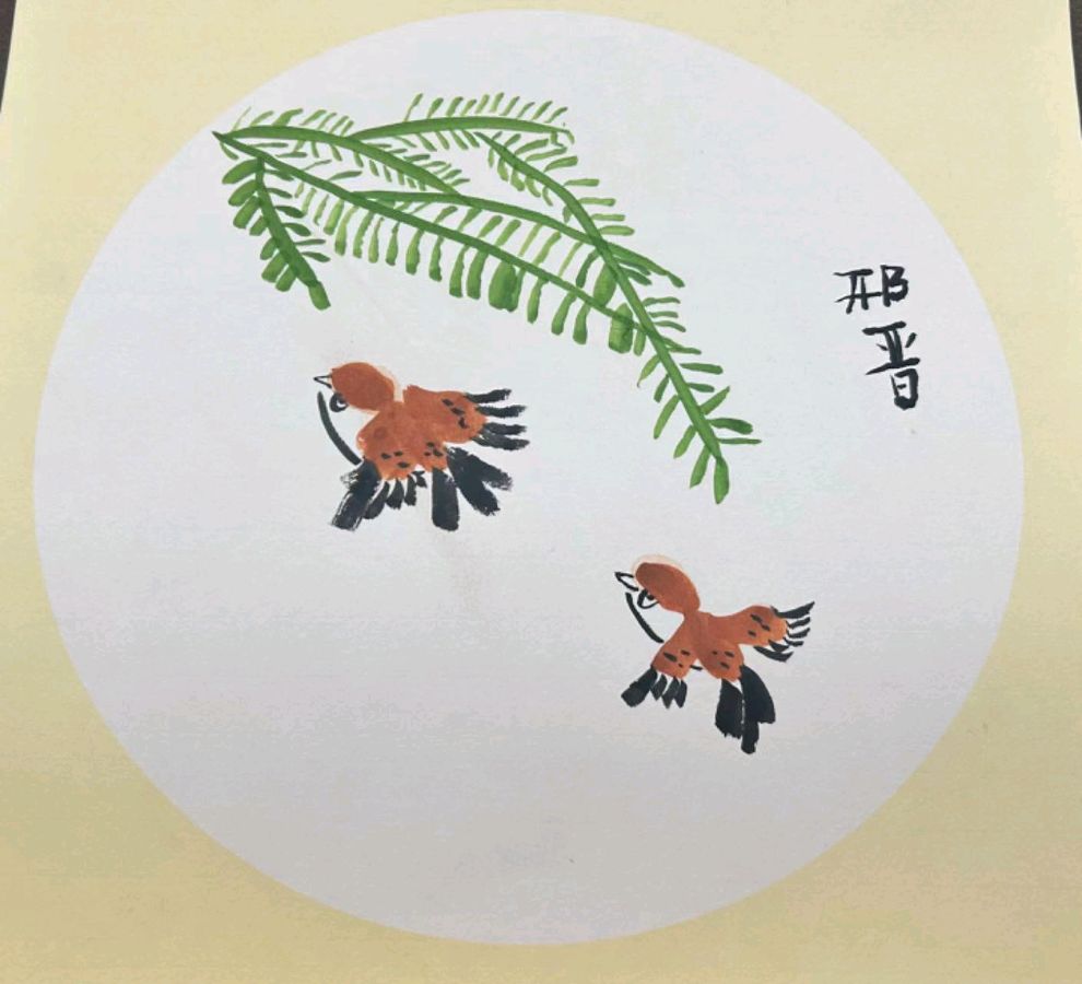 童真写出大美的境界一一儿童画家邢晋作品欣赏（图6）