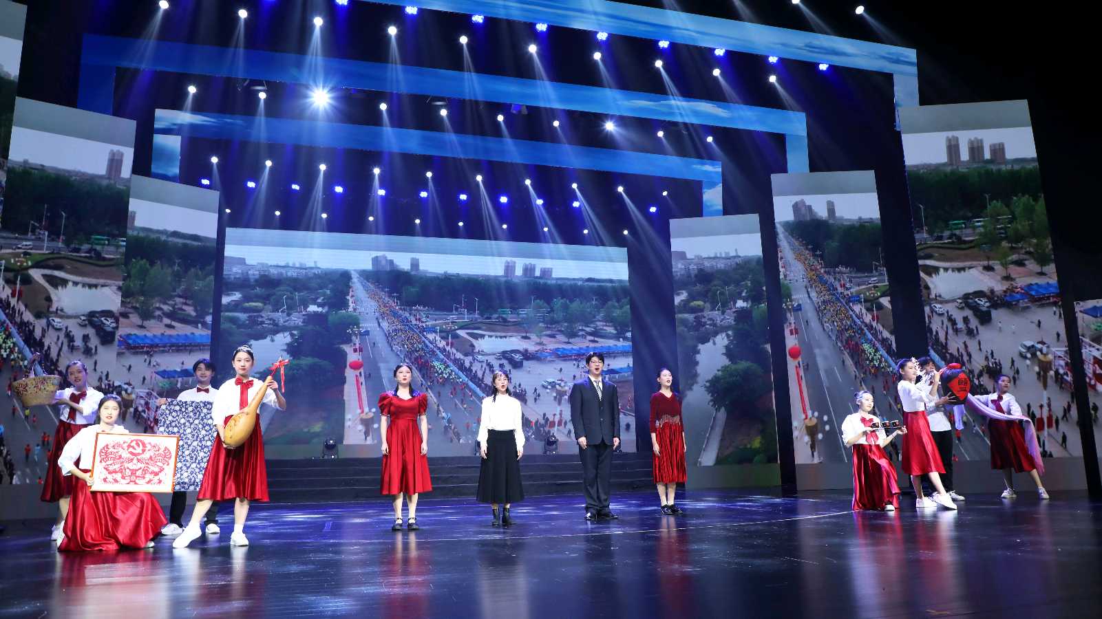 “龙腾昌城迎新年”2024年昌邑市春节联欢晚会精彩上演(图10)