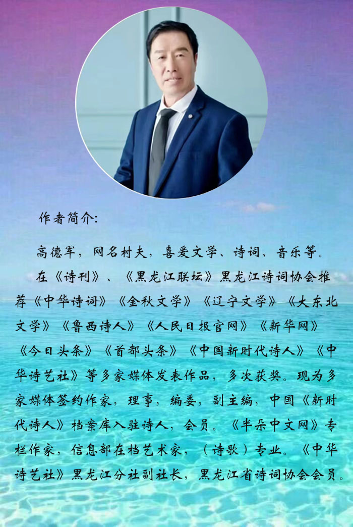 【中华诗艺社推荐】高德军（村夫）:楹联排律诗【第八集】（平水韵•上平八齐）（图4）