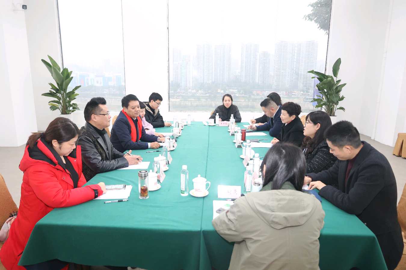 重庆市博协秘书长雷学刚一行到重庆史迪威博物馆调研座谈(图2)