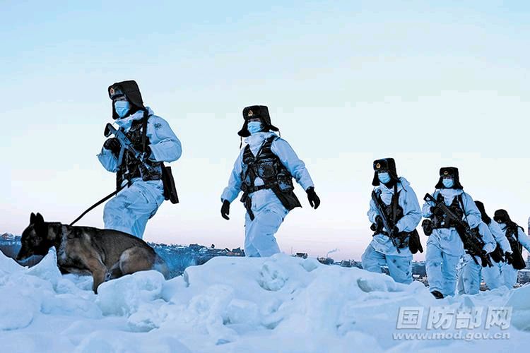【新年放歌】王世华//踏雪巡逻[系列作品展]（图5）