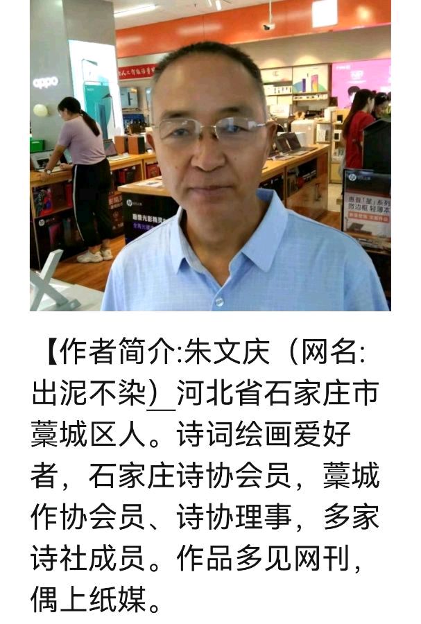 赞藁城诗协诗一组 朱文庆（图15）