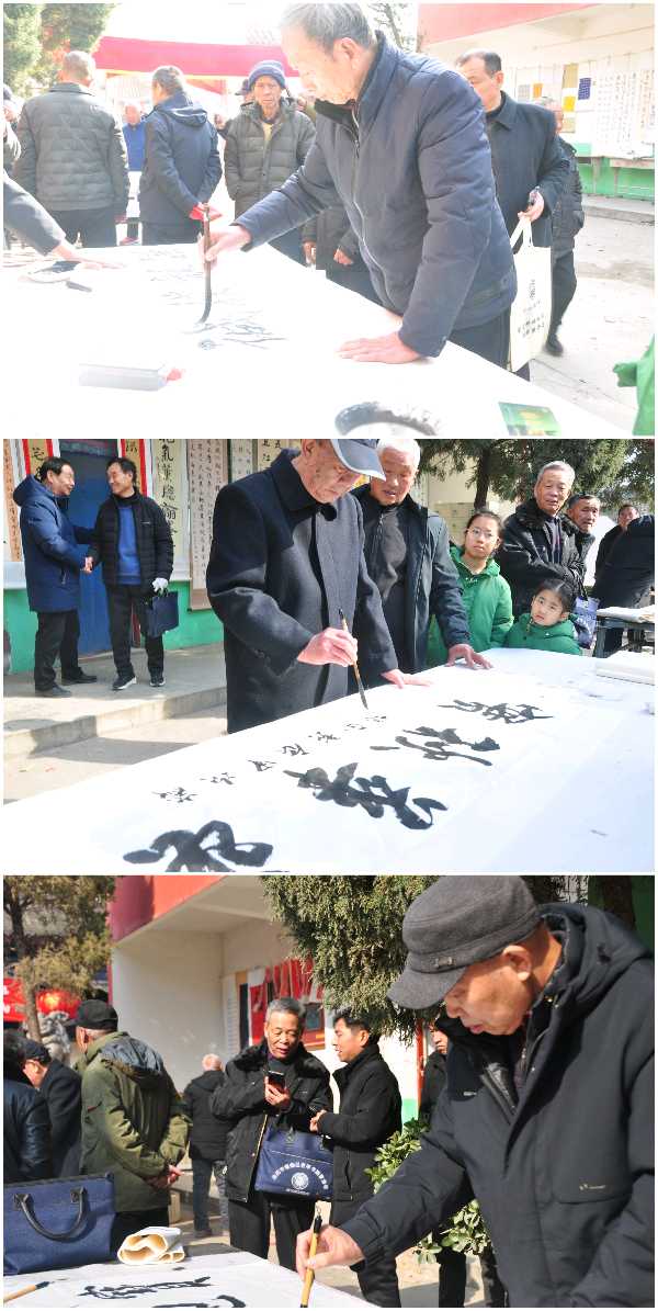 笔架山下走龙凤 老年书画又乘风 偃师区老年书画家协会缑氏分会扒头书画社甲辰龙年独占鳌头（图11）