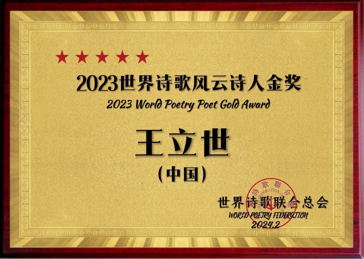 ㊗️2023世界诗歌风云诗人金奖（图25）