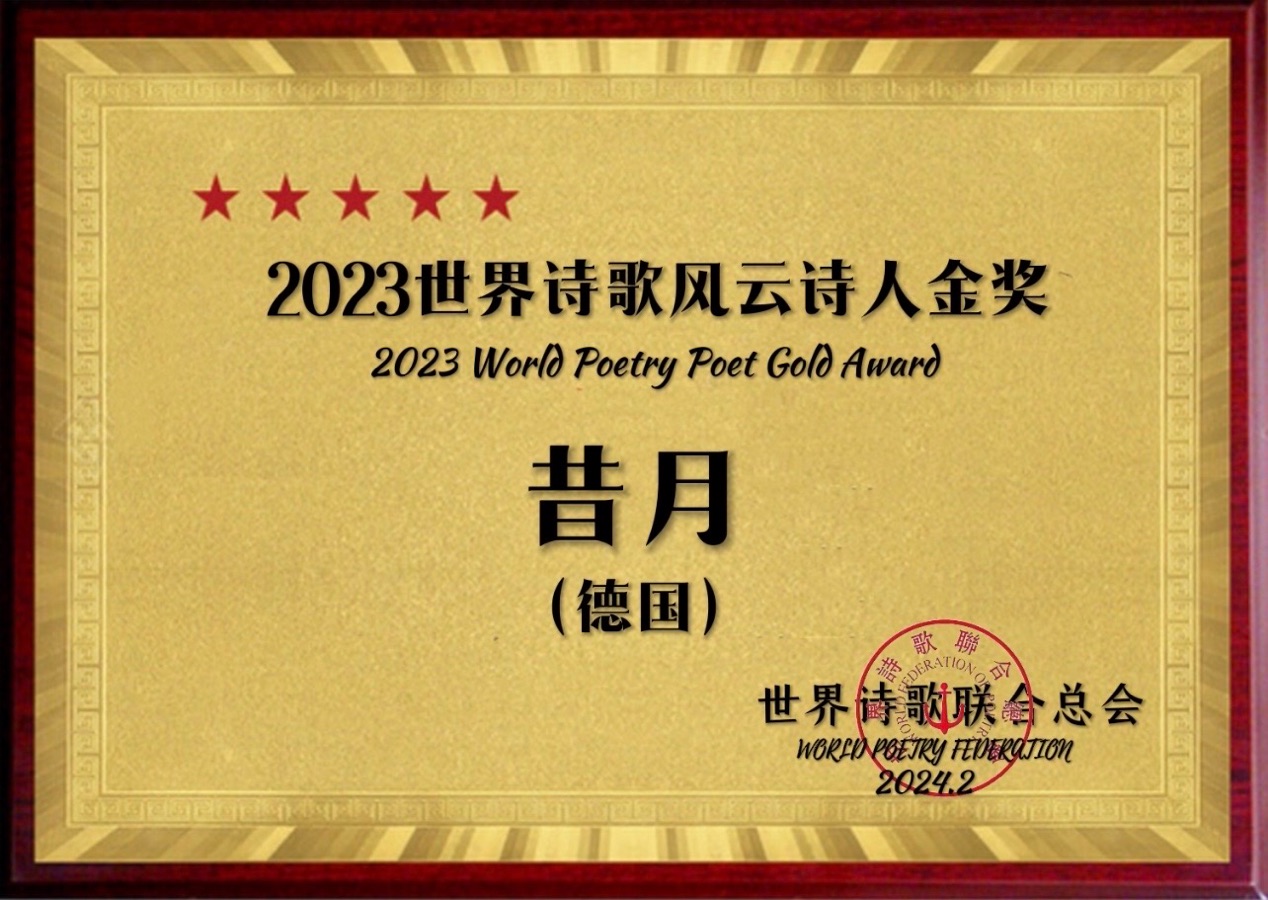㊗️2023世界诗歌风云诗人金奖（图28）