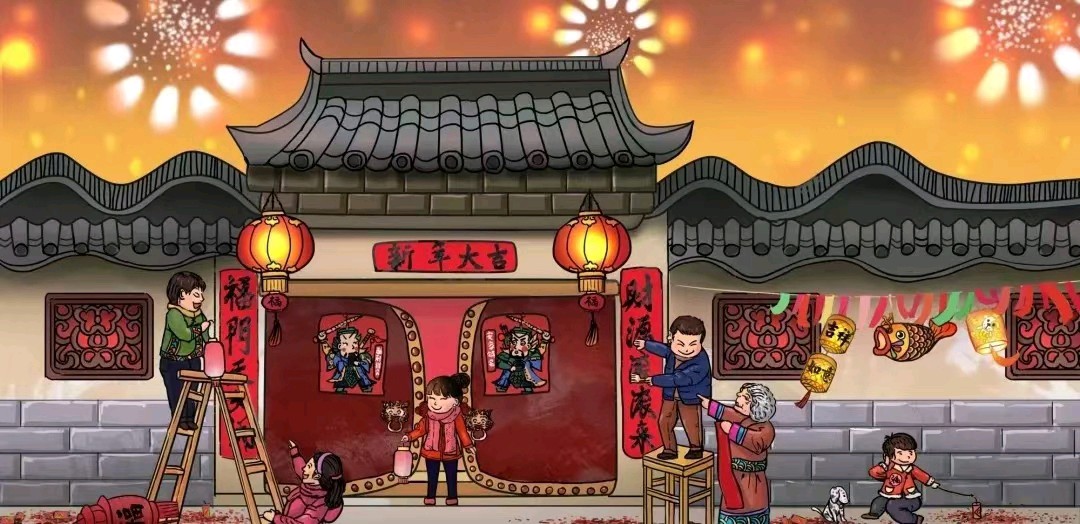 画堂春*新春佳节喜吟 金夜（兰州）（图3）