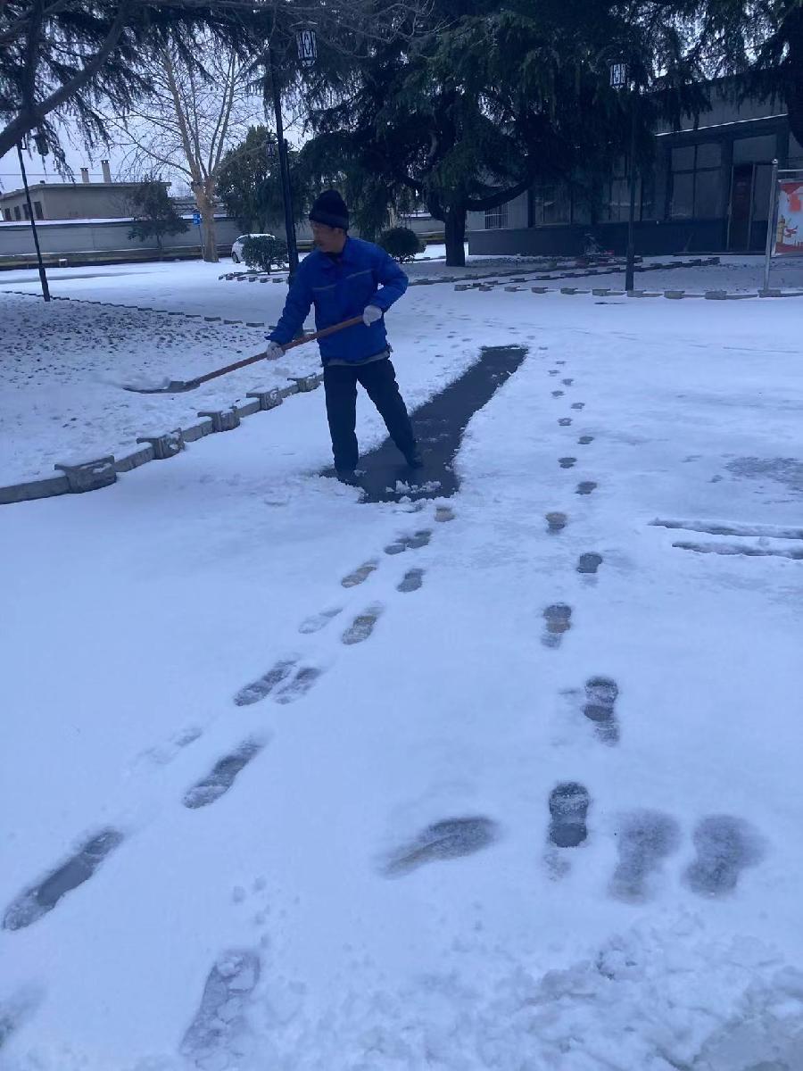 中土安保连夜除雪，全力保障项目安全（图20）