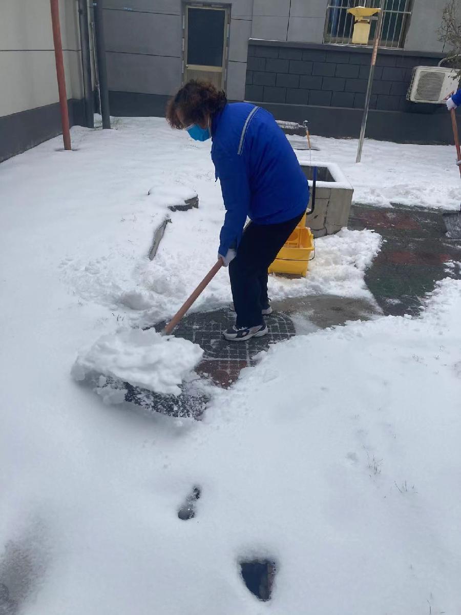 中土安保连夜除雪，全力保障项目安全（图19）