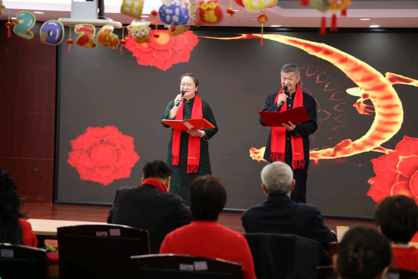 创世老兵水之韵艺术团 ‖ 参加央视经典诵读暨欢庆元宵诗歌朗诵会走进水利部老年大学活动（图14）