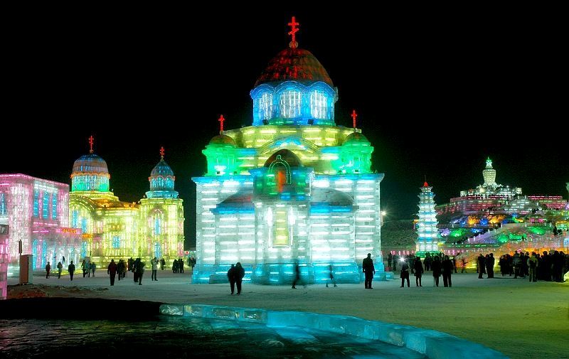 【诗词鉴赏】七律•赏冰灯 作者/张国山（图4）