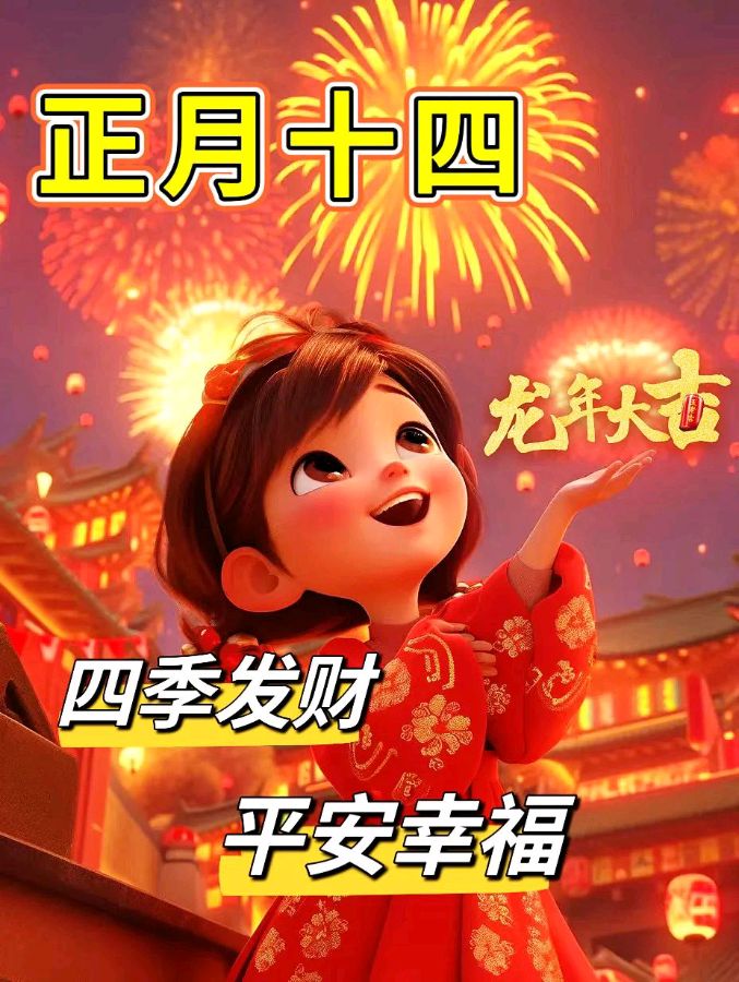 藏头诗:正月十四 文/王俊杰(天津)（图3）
