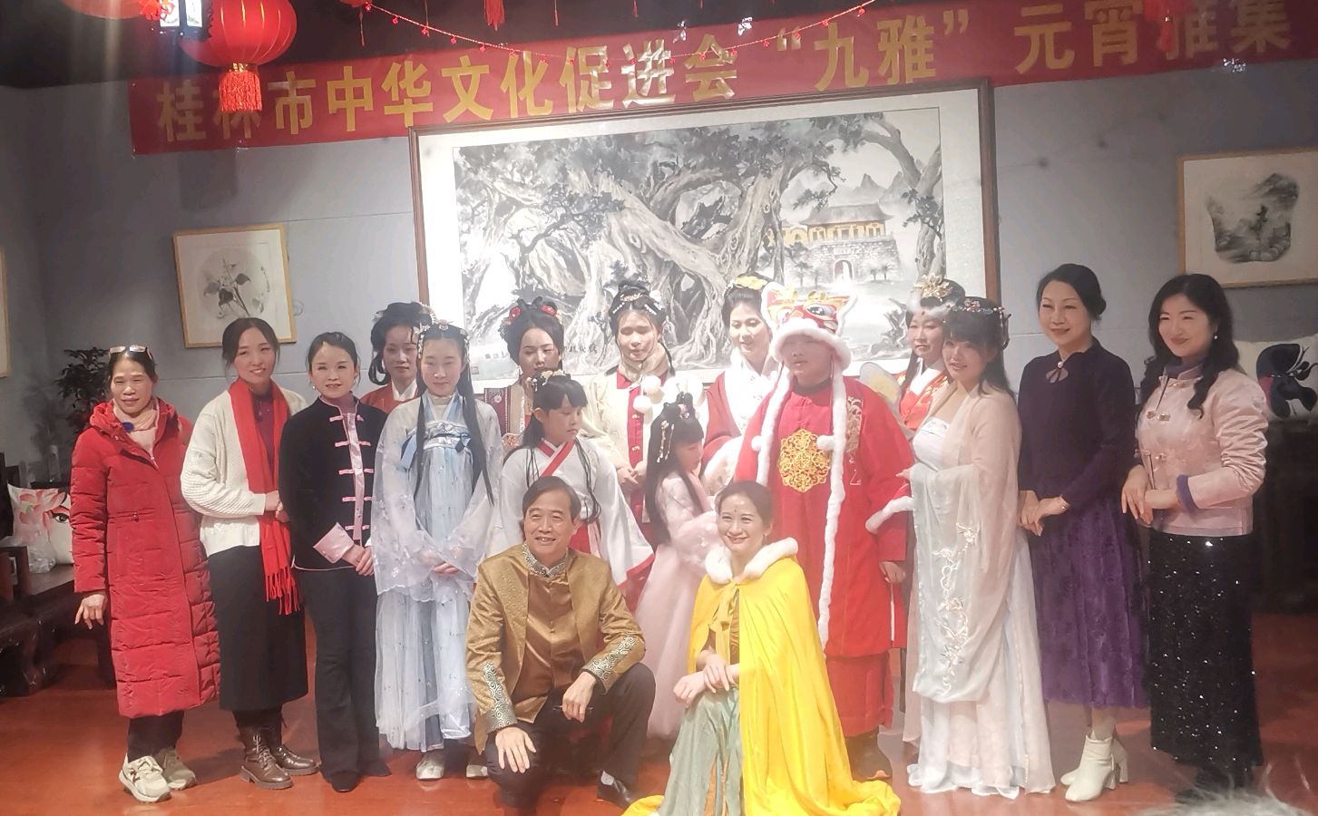 榕树楼九雅闹元宵∥桂林市中华文化促进会正月十五古南门上活动纪实辑锦唯美佳作欣赏∥中国桂林都市漓江诗书画社微刊总(第144期)(图43)