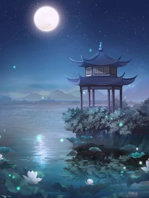请欣赏叶子 海纳百川两位主播合诵小河老师的作品《十五的月亮，为新征程导航》编辑//海纳百川【第7818期】（图6）