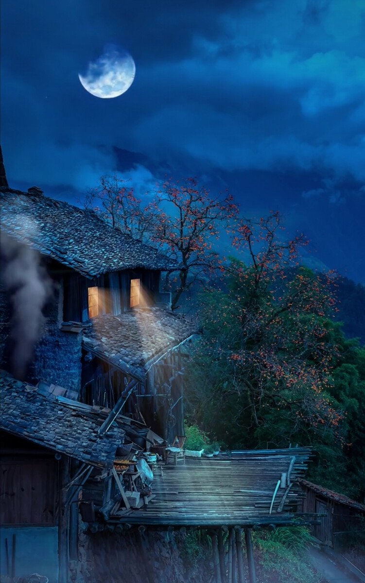 西岭的夜晚（组合）诗||一农（图8）