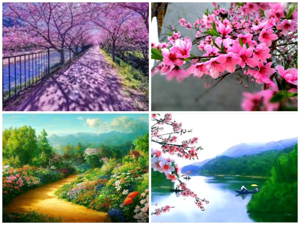 【经典推荐】昨夜天//春暖花开时节，落字为约（图5）