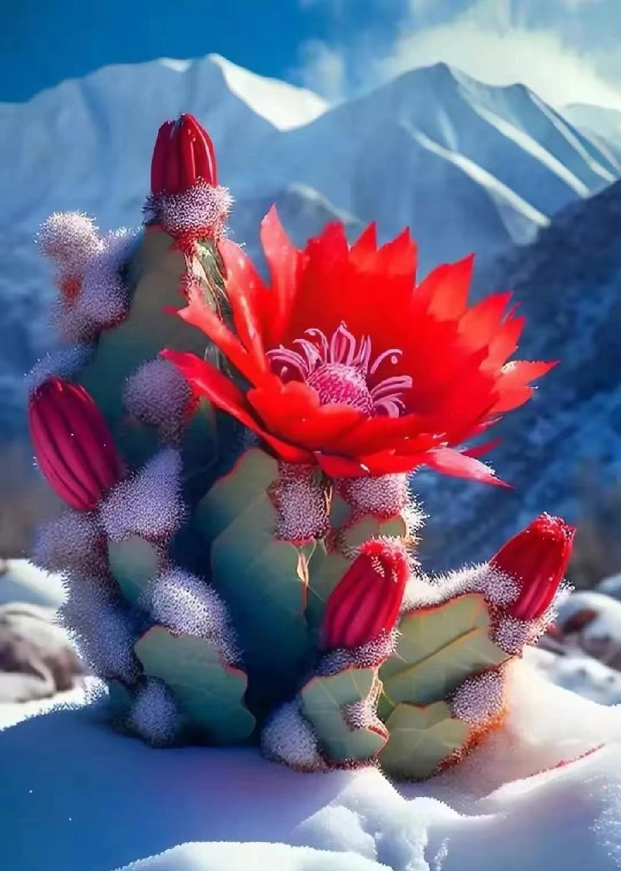 一剪梅-赞雪莲花～词||徐国民（图8）