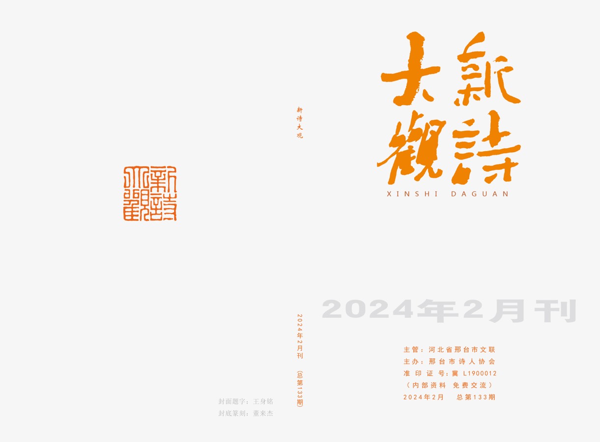 【新诗大观】2024年2月刊(总第133期)目录