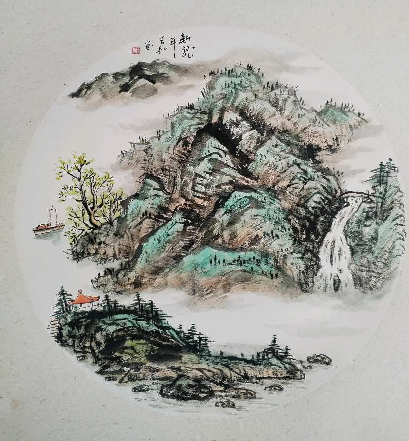 书画呈现文化新绿 共建擎起文脉之根(图8)