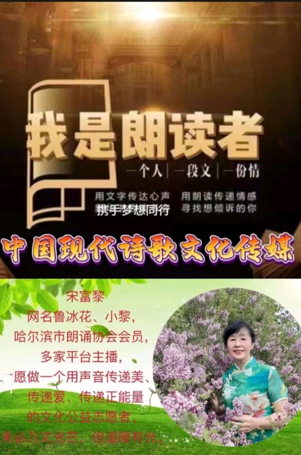 《现代著名诗人新作'女人花'》作者:田歌。朗读者:鲁冰花。[中国现代诗歌文化传媒]（图12）