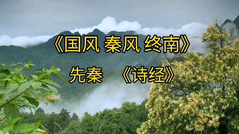 诗经版：《终南》诗经部部长董杰|诗经部编委韩爱华（图2）