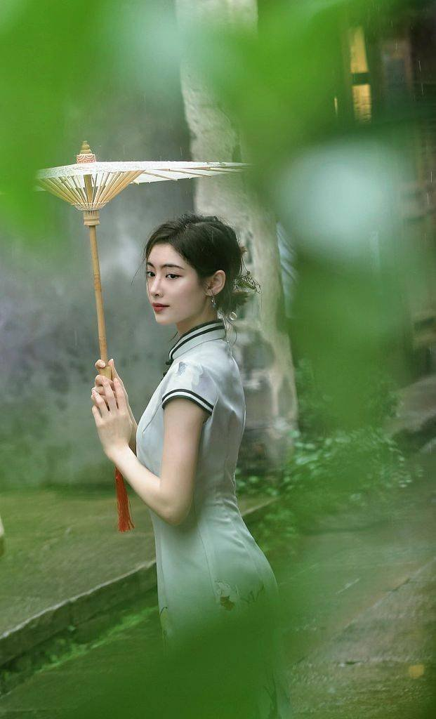 七律-春雨～诗||旗袍（图13）