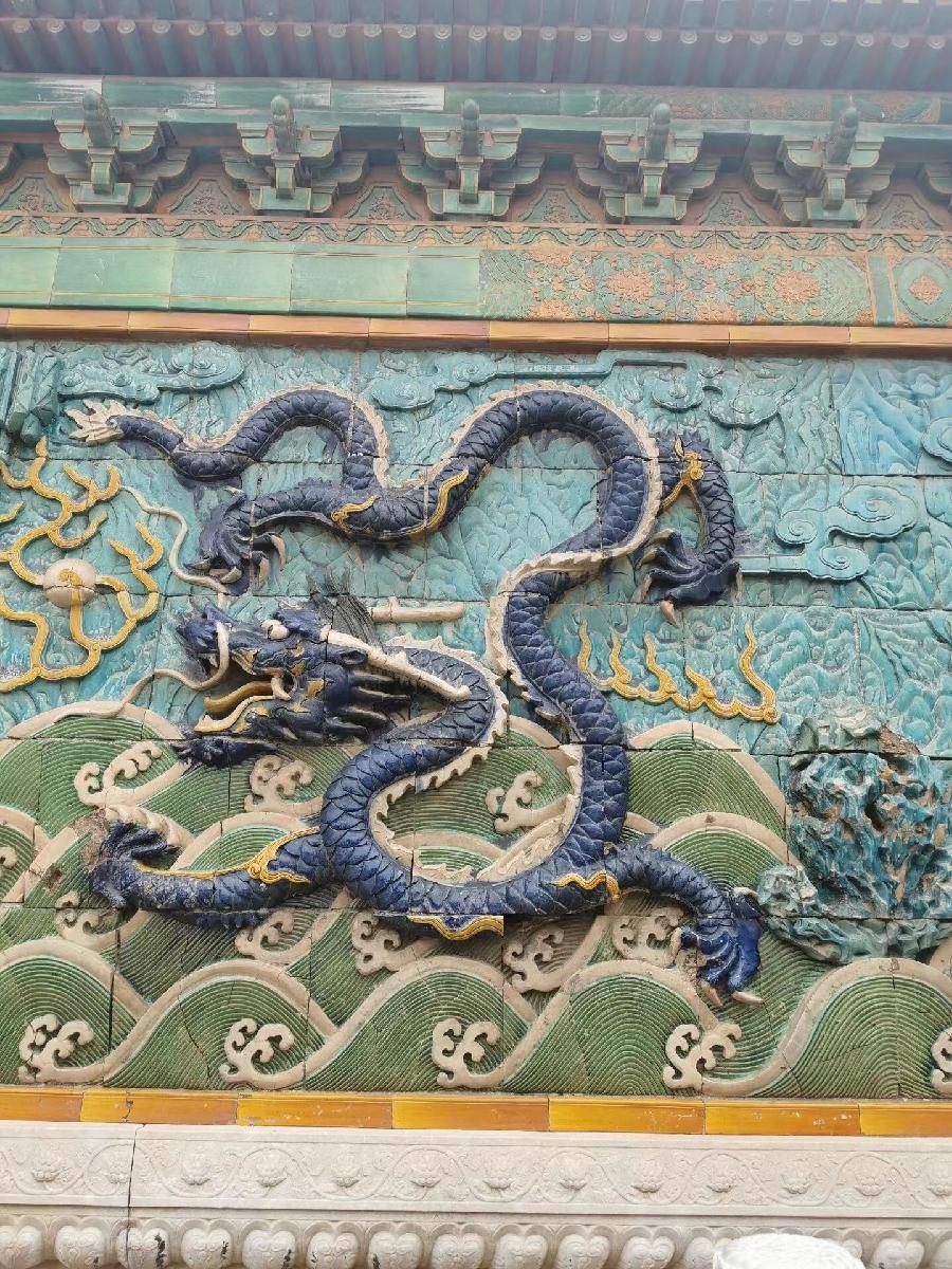 ［逛北京.游京郊］（之一百一十九）龙年说龙——故宫九龙壁（作者/天宫玉兔）……莲叶之珠文学社（图12）