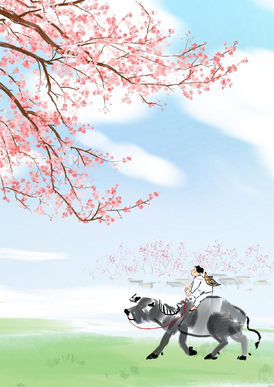 意境幽远 情韵和谐——古诗《清明》赏析～文||胡采云（图13）