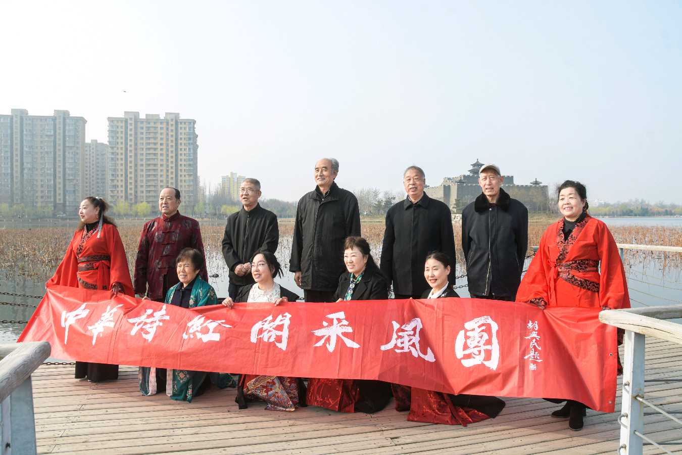 特刊：中华诗经阁采风团赴河间市瀛海公园采风活动实录（图7）
