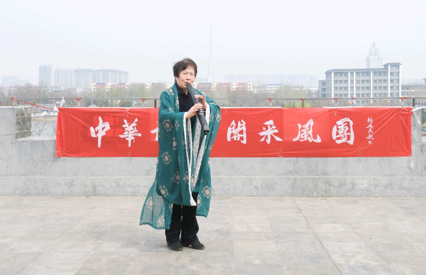特刊：中华诗经阁采风团赴河间市瀛海公园采风活动实录（图16）
