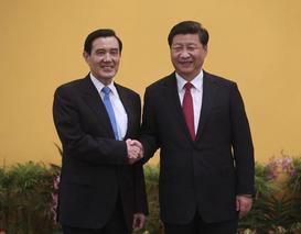 《习近平会见马英九一行抒怀》联机全球发布袁华成作品欣赏（图3）