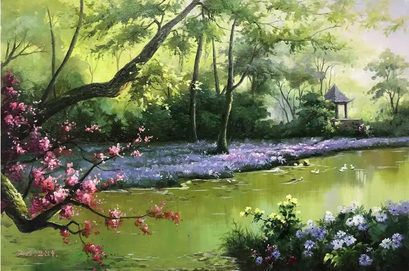 【海外诗译】精品双语朗诵《赏春小诗三首》作者|郑相豪、英译|中权、审译&朗诵|薇薇(图4)