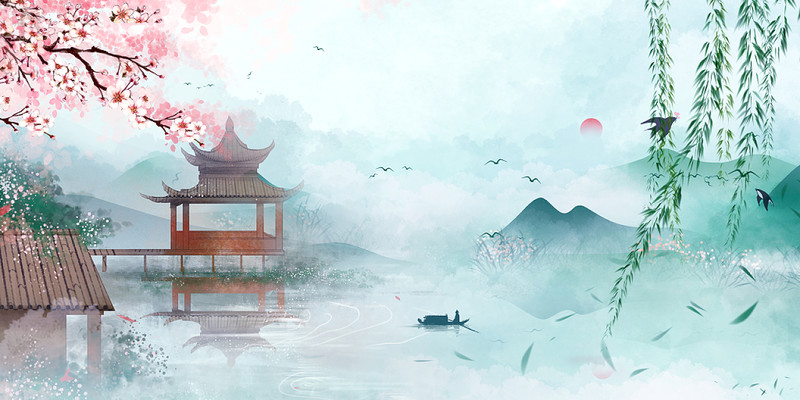 【海外诗译】精品双语朗诵《赏春小诗三首》作者|郑相豪、英译|中权、审译&朗诵|薇薇(图8)