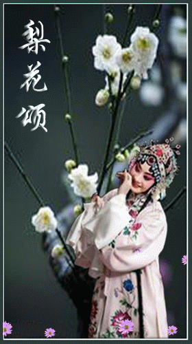 《梨花树下》作者：田歌。配乐：东北方言解说《梨花树下》。[中国现代诗歌文化传媒]（图7）
