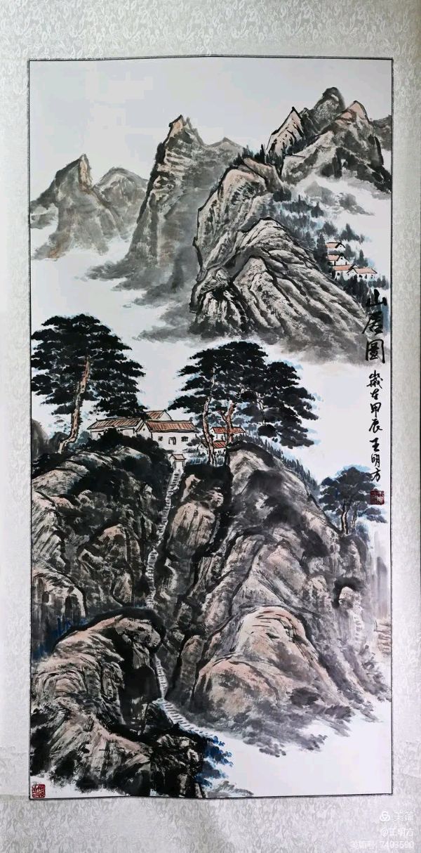 桂林市老年书画研究会百多作品在北京宋庄隆重展出∥书画唯美佳作欣赏专辑∥中国桂林都市漓江诗书画社微刊总(第156期)(图38)