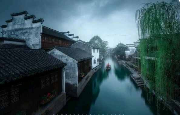 金南诵读《烟雨江南》作者/秋雨 编辑制作/雨杉【花雨馨声】第622期（图4）