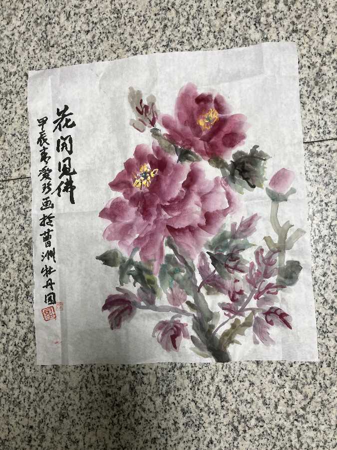 诗文友赞牡丹仙子田爱珍作品合辑(图7)