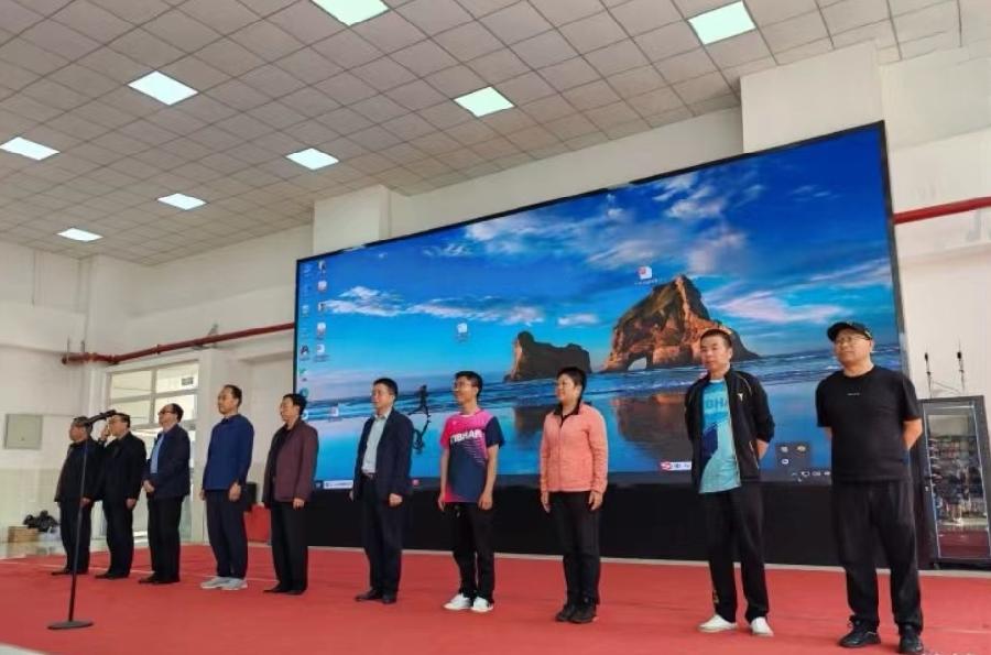 乒协主席张新平捐献乒球器材进校园～诗||孟全宇（图11）