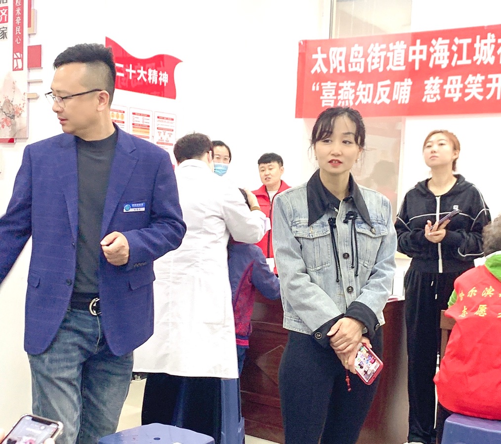 为了伟大的母亲……哈尔滨市松北新区太阳岛街道中海江城社区纪念母亲节活动纪实,作者菩提花(图4)