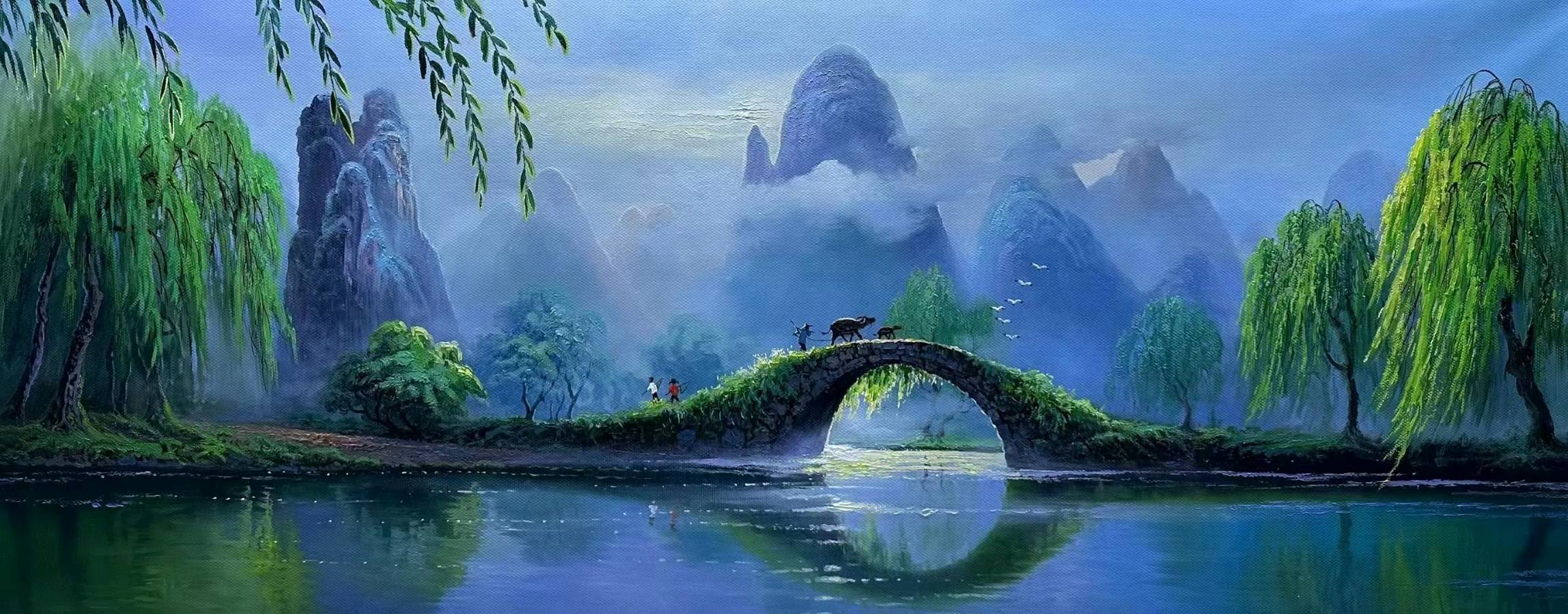 韦运雪.莫天华.唐江.胡广英.文志清.周昱麟.李学民.牛在坤.袁名中.晓言.刘长发.黄光明等文骚墨家唯美佳作欣赏∥桂林都市漓江诗书画社微刊总（第160期）（图5）