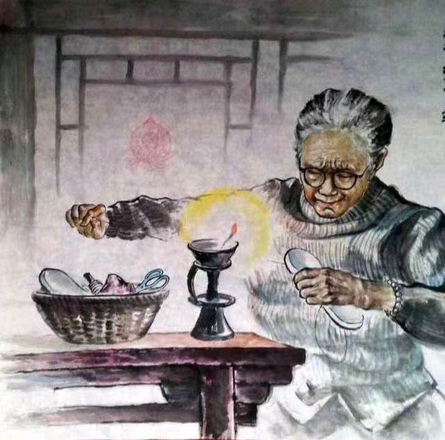 【荣耀中国】七绝·家国功臣是母亲文刀士心（图2）