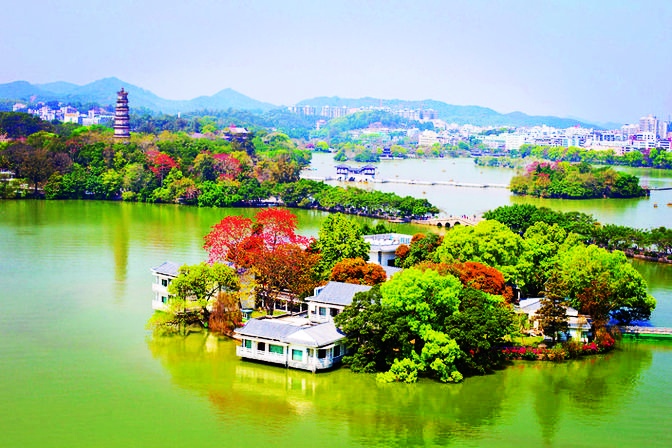 三标走进5A风景区，网红建辉大赞唐渝勇（图2）
