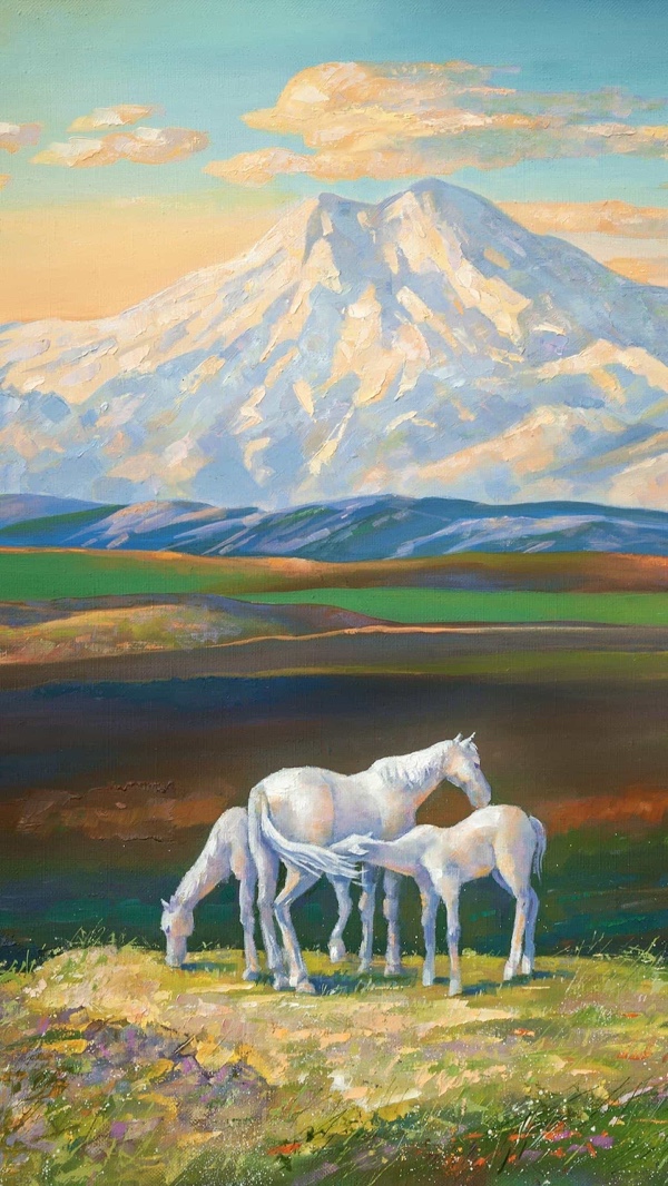 我只是一匹忧伤的马儿🐎文：老男孩/诵：荆洪（美国）世界诗歌研究院【世界诗人名人展】10968期（图4）